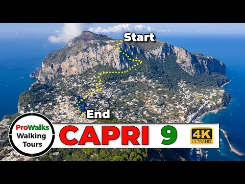 Hiking Capri Italy's Monte Solaro [4K]