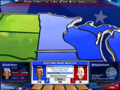 The Political Machine 2008 Obama Vs McCain