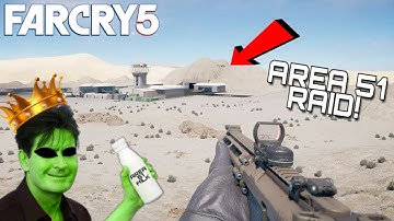 Raiding AREA 51... except it