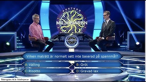 Roland rasslar på med frågor i ett rasande tempo - Postkodmiljonären