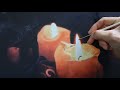 The secrets to painting a highly realistic candle - gamechanger tips and tricks