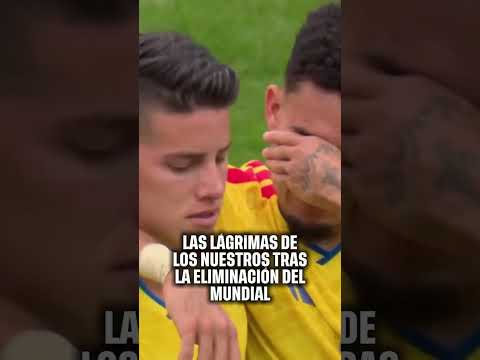 Las lágrimas de los nuestros tras la eliminación del mundial