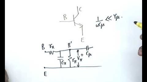 High Frequency Response of Small Signal Amplifiers