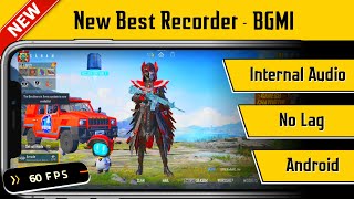 Best Screen Recorder For BGMI No Lag 2Gb Ram | Record BGMI Gameplay With Internal Audio In Android