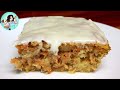Oatmeal Pineapple Carrot Cake with Cream Cheese Frosting WW Friendly (Weight Watchers)🍍🥕