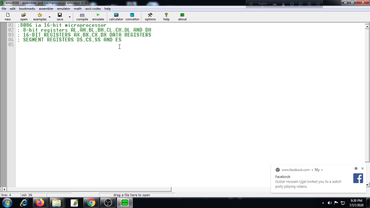 Introduction to Assembly and 8086 processor - YouTube