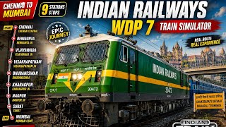 Indian Railways cross 7 stations🚃 screenshot 5