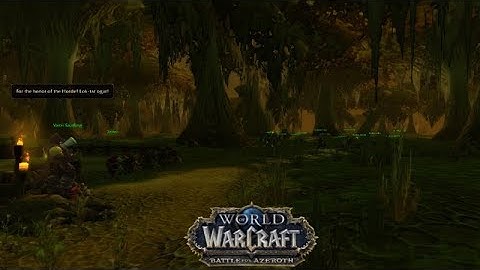 The Fate of Saurfang Scenario - Battle for Azeroth 8.1