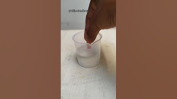 How to use pH strips #shorts  #science #ytshorts