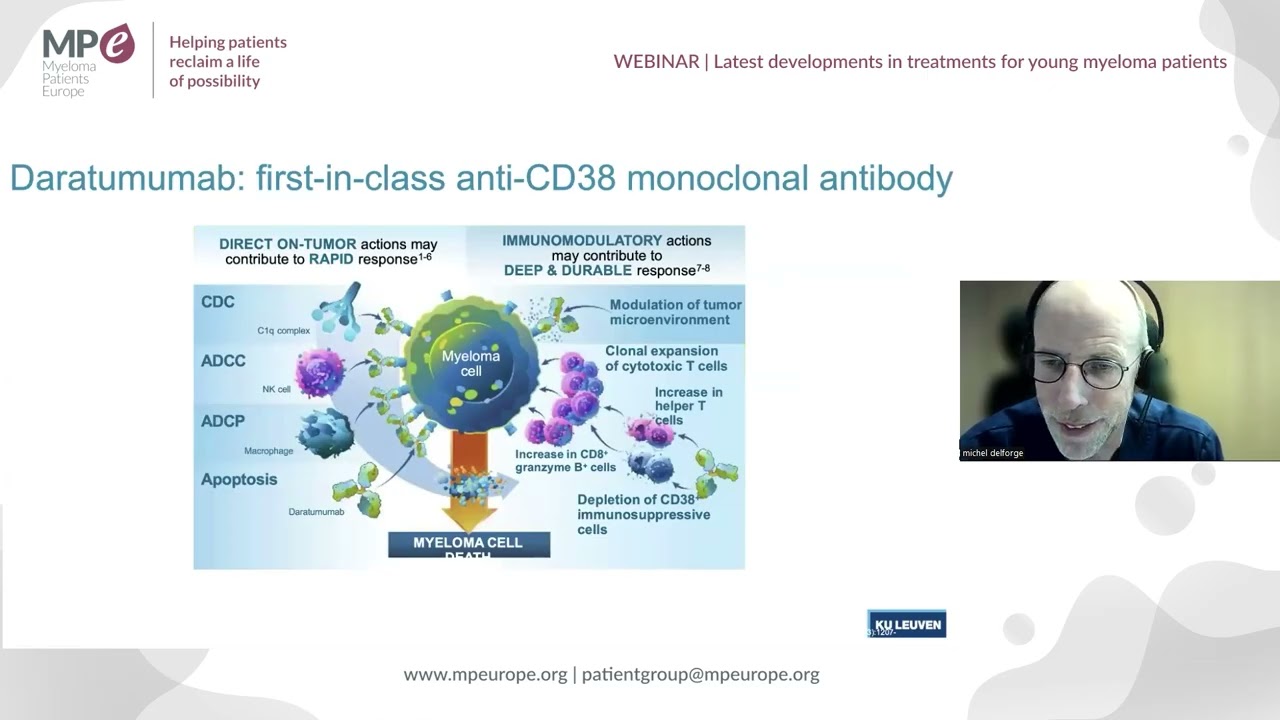 European Young Myeloma Patients Group | Latest developments in treatments for young myeloma patients