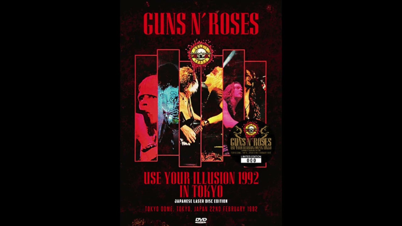 Guns N' Roses - Sweet Child O' Mine Live in Tokyo 1992 (Guitar Backing Track)