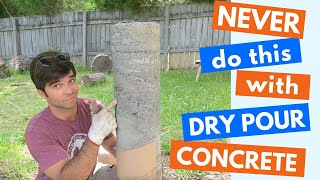 Can you Layer Dry Pour Concrete? (layering dry pour concrete) by Appalachian Wood 4,470 views 1 year ago 4 minutes, 45 seconds