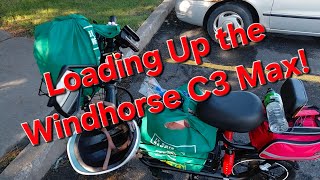 Loading up the Windhorse C3 Max with lots of stuff! Testing it's cargo capacity. 