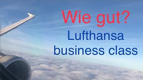 Lohnt sich die Lufthansa BUSINESS CLASS auf KURZSTRECKE? | Paris to Frankfurt