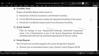 Flight Reservation System Case Study | SDLC Project | Systems Analysis & Design (APU Diploma)
