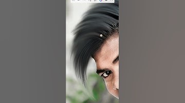 Autodesk Sketchbook Hair Style Editing new Brush #shorts  jockey editor