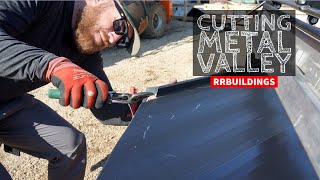 My Dream Shop Ep-44 How to Cut and Install Valley Metal Roofing