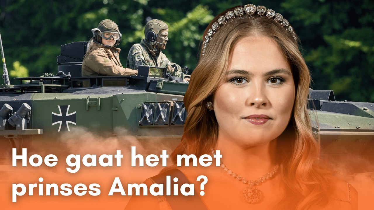 Hoe vergaat het prinses Amalia op het Defensity College? 🪖 | Blauw Bloed