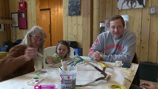 Wildlife Lovers Paint Antlers To Support Awcc