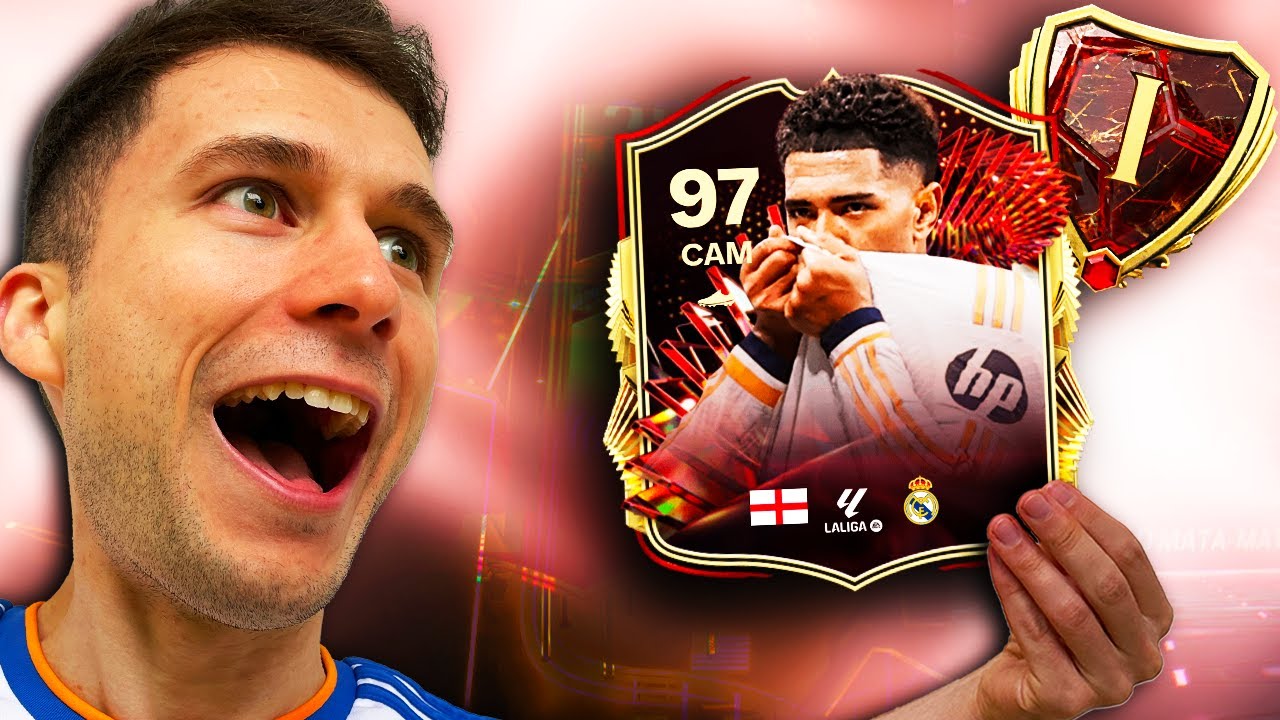 MEU DEUS!!! TIREI O BELLINGHAM NA PREMIAÇÃO TOTS DA WL 🔥🔥 EA FC 24 ULTIMATE TEAM