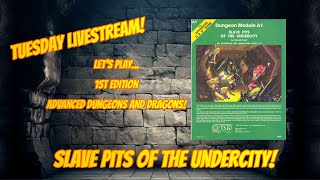 Tuesday Livestream - Let's play AD&D LIVE!