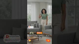 Kit Poltrona Living + Sofá 2 Lugares com Base Madeira Linho! https://s.shopee.com.br/W4PtohGF6