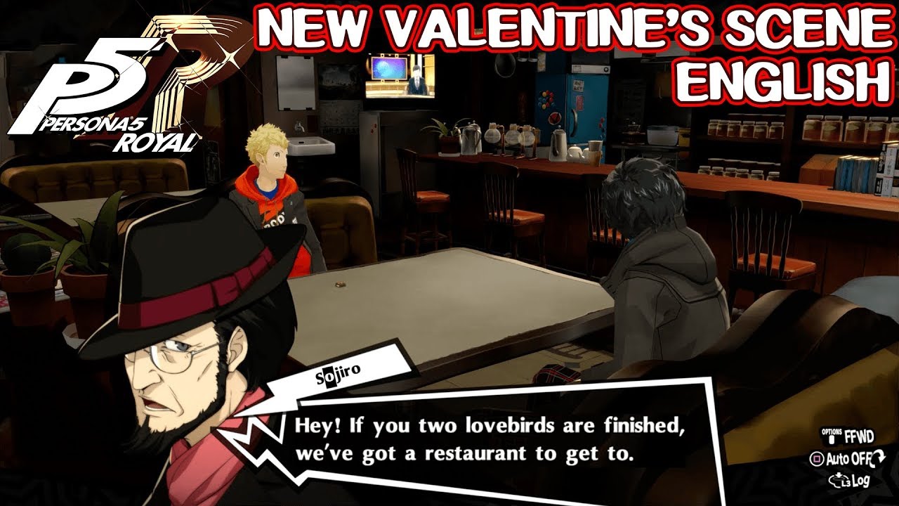 New Valentine's Scene with Boys - Persona 5 Royal - YouTube