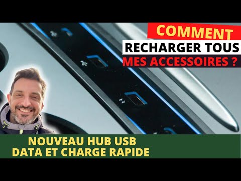 Comment je peux arriver à recharger tous mes accessoires tech dans ma Tesla Model 3?
