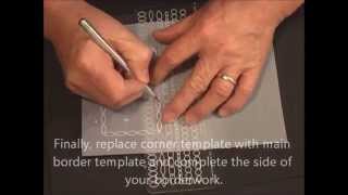 Parchment Craft - PCA Chains & Loops Borders TP3192E Demonstration