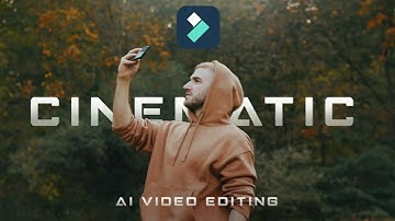 How to Edit CINEMATIC Videos 10x Faster with Filmora 13