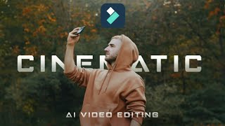 How to Edit CINEMATIC Videos 10x Faster with Filmora 13 screenshot 3