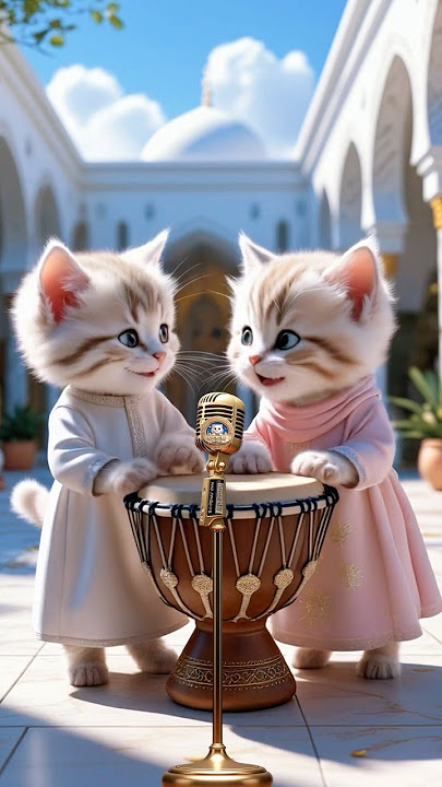 Funny Cat Sholawat Ya Nabi Salam Alaika #cat #cutecat #catsholawatan #singingcat