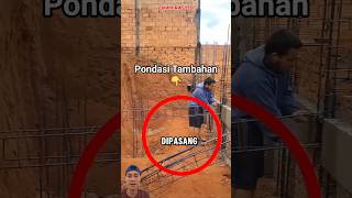 Solusi Cerdas: Menaklukkan Tanah Labil dengan Struktur Beton Miring #construction #building #shorts