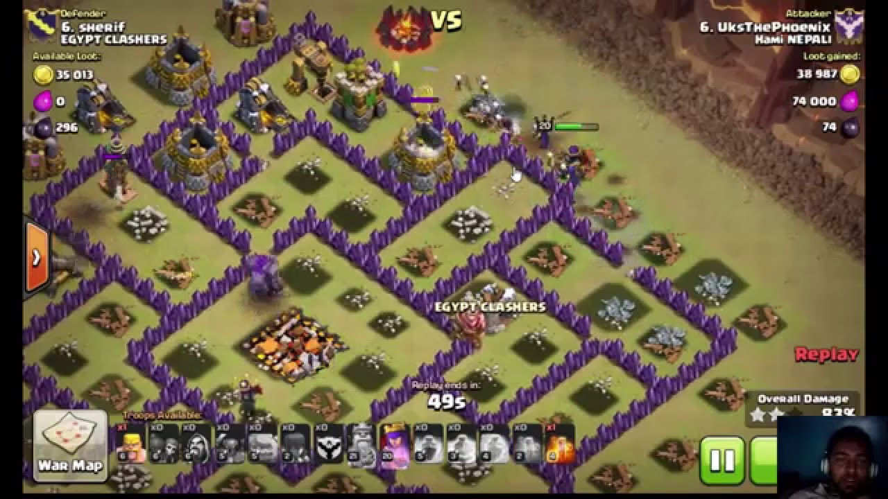 clan war hami nepali vs egypt clasher