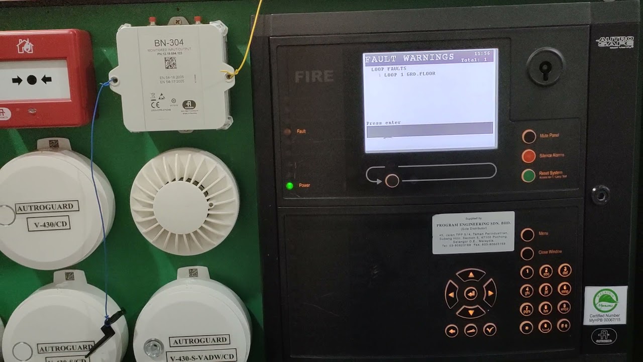 Autrosafe   Fault Messages