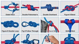 || 7 Basic knots || Scout and guides || Tech scouts || The Bharat scout and guides