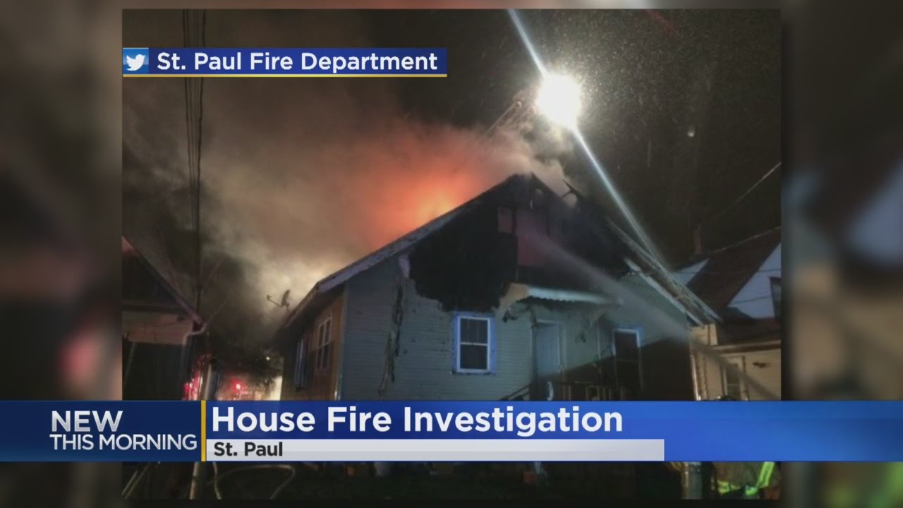 Cause Of St. Paul House Fire Under Investigation - YouTube