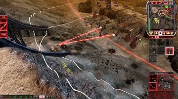 C&C 3 Tiberium Wars - NOD Campaign HARD - Mission 9 - Sarajevo