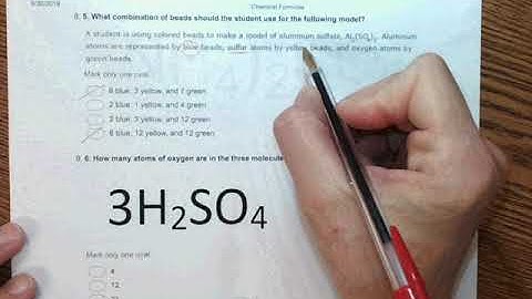 Tutorial video from quiz 8.5D - Chemical Formulas