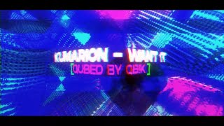 KUMARION - WANT IT [QUBED BY QB!K] (OFFICIAL VISUALIZER)