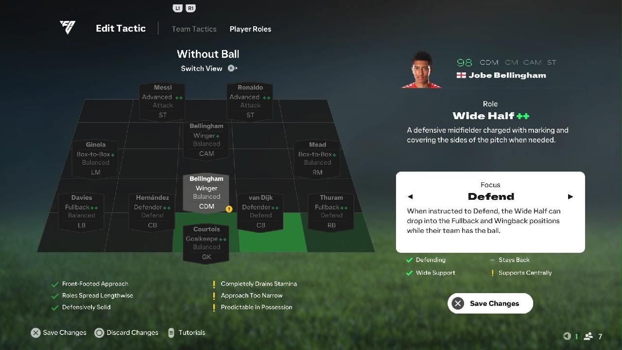EA SPORTS FC 25 Best 41212 WIDE tactics for weekend league - YouTube