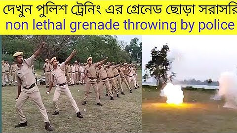 Wbp constable training. Grenade throwing. #wbpconstable #training #grenade #police #wbp2022