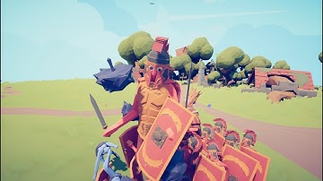 TABS | King And 10 Legionary VS Every Unit + Mod Units! 2/2