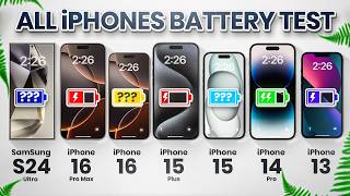 Ultimate All iPhone 16 Ultimate Battery Drain Test!