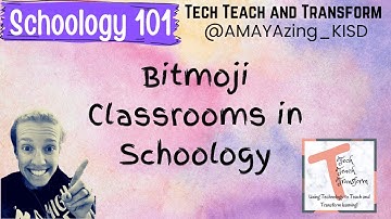 Adding Bitmoji Classrooms as Announcements