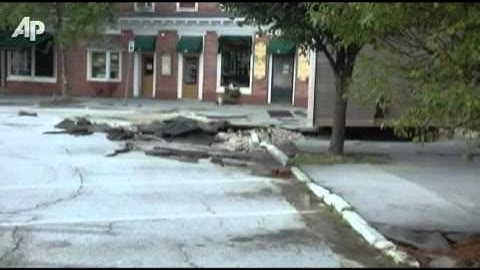 Raw Video: Cleaning Up Irene's Mess in VT, N.Y.
