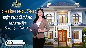 CHIÊM NGƯỠNG Biệt thự Tân 2 tầng mái Nhật Độc Đáo