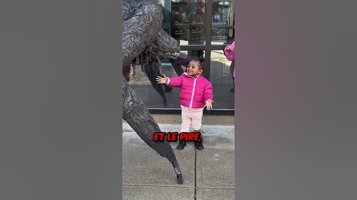 Cette Petite Fille a fait une Terrifiante Rencontre 🦖