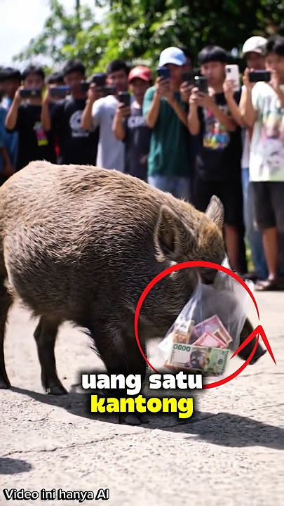 B4bi Ng3mpet Ketahuan bawa Uang Pake Plastik‼️#shortvideo #video