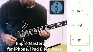 IMPRO MASTER CHALLENGE! Improvising over Random chords of Ebm Gm melodic minor modes
